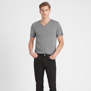 BANANA REPUBLIC LUXURY-TOUCH V-NECK MENS T-SHIRT S